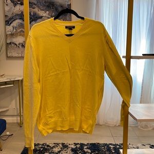 Banana Republic Cotton Cashmere V-neck Sweater